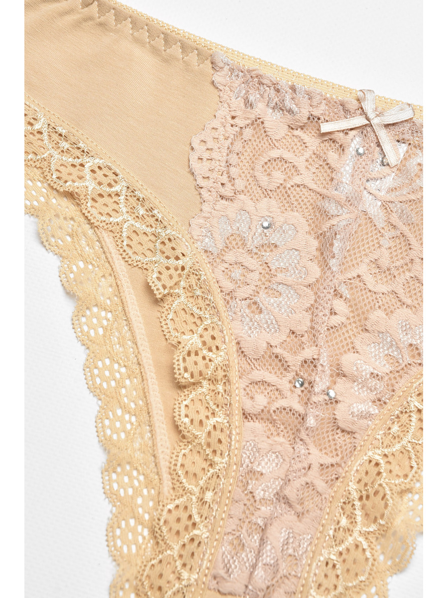 Труси жіночі бежевого кольору 7900 211848C