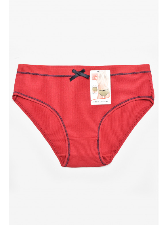 Труси жіночі червоного кольору 7342 211854C