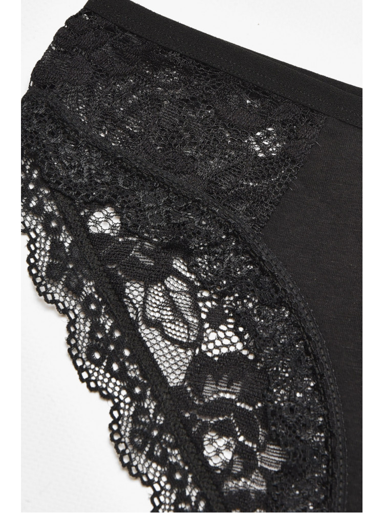 Труси жіночі чорного кольору 0311 211855C