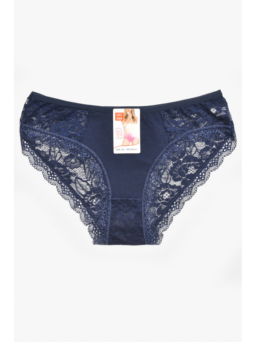 Труси жіночі синього кольору 0311 211856C