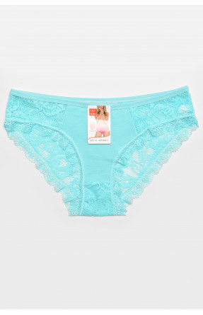 Труси жіночі бірюзового кольору 0311 211857C