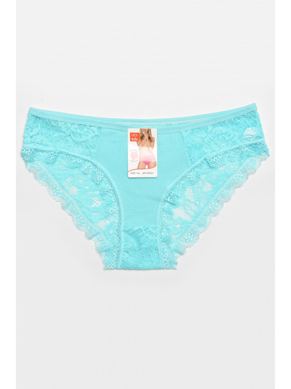 Труси жіночі бірюзового кольору 0311 211857C