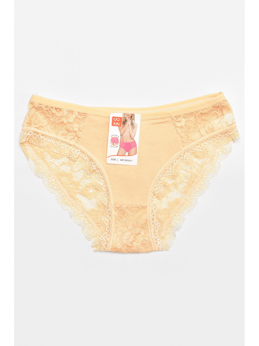 Труси жіночі жовтого кольору 0311 211858C
