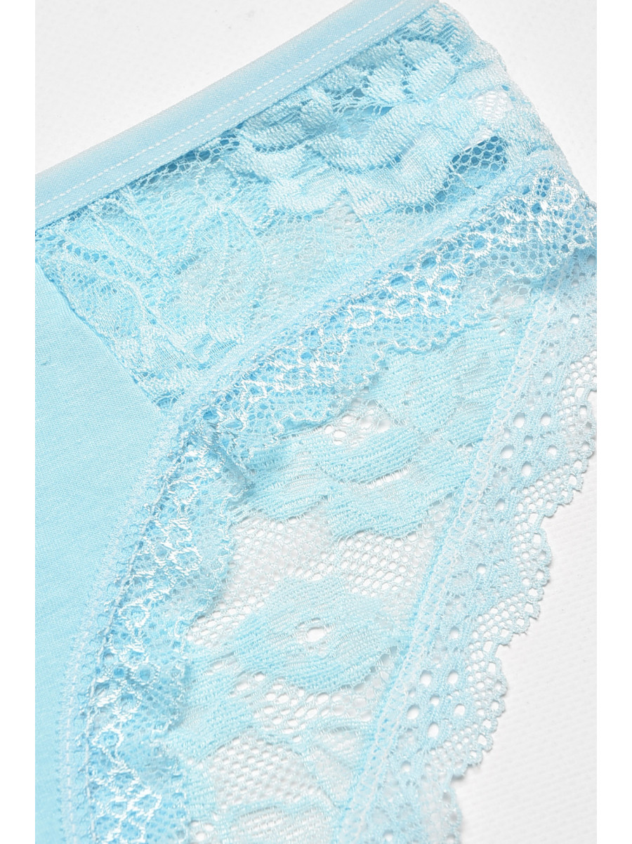 Труси жіночі блакитного кольору 0311 211861C