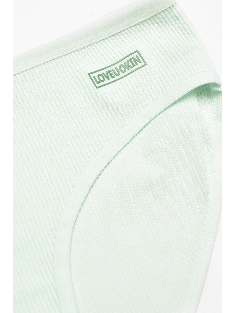 Труси жіночі бірюзового кольору 7141 211866C