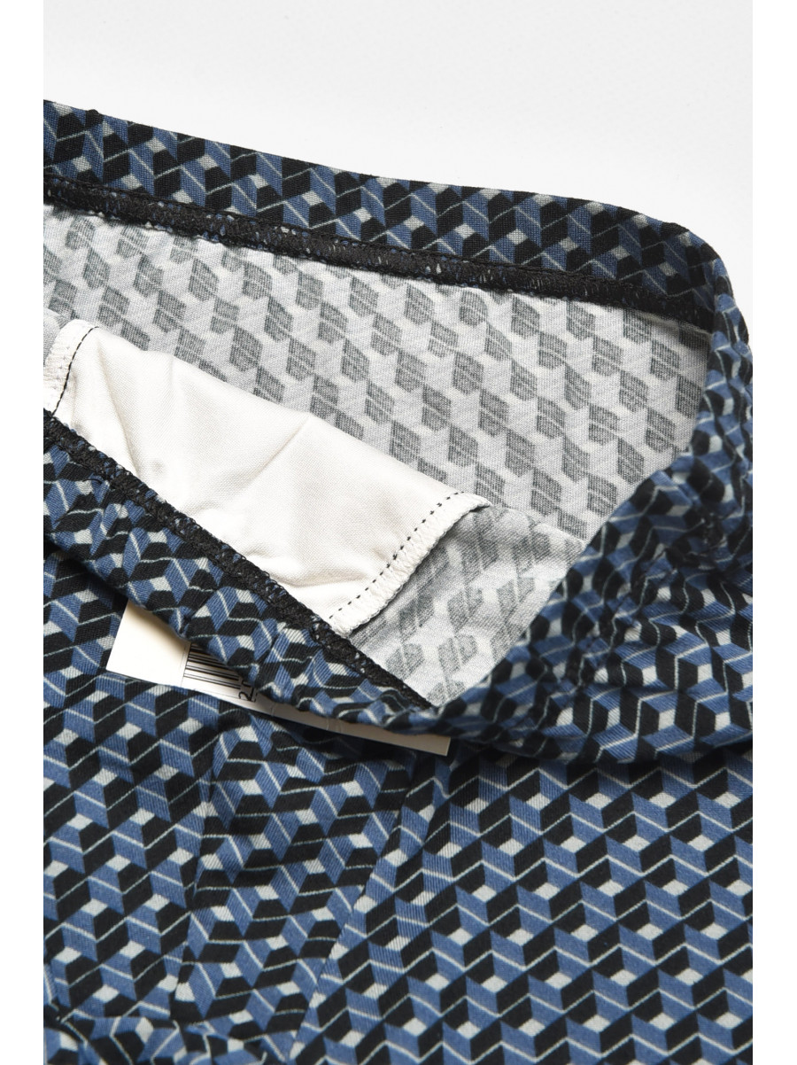 Боксеры детские для мальчика черного цвета с принтом Y6358 211873C