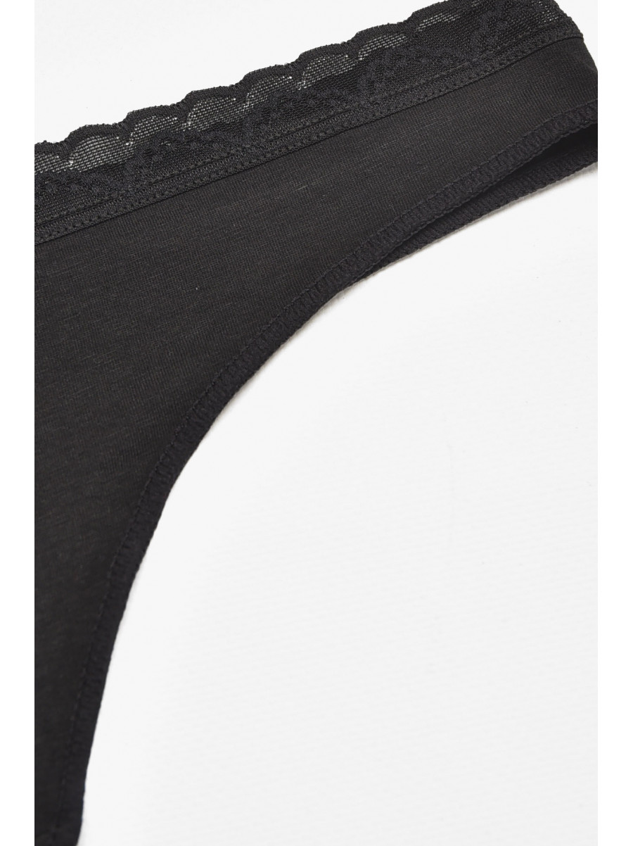 Стрінги жіночі чорного кольору 6225 211875C