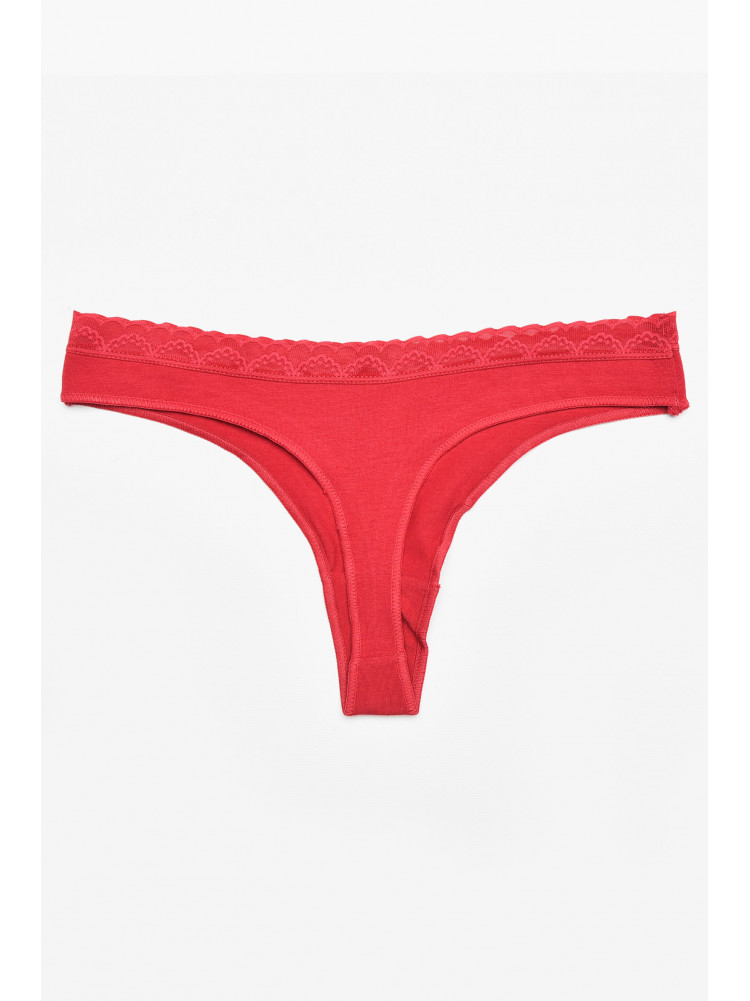 Стрінги жіночі бордового кольору 6225 211877C