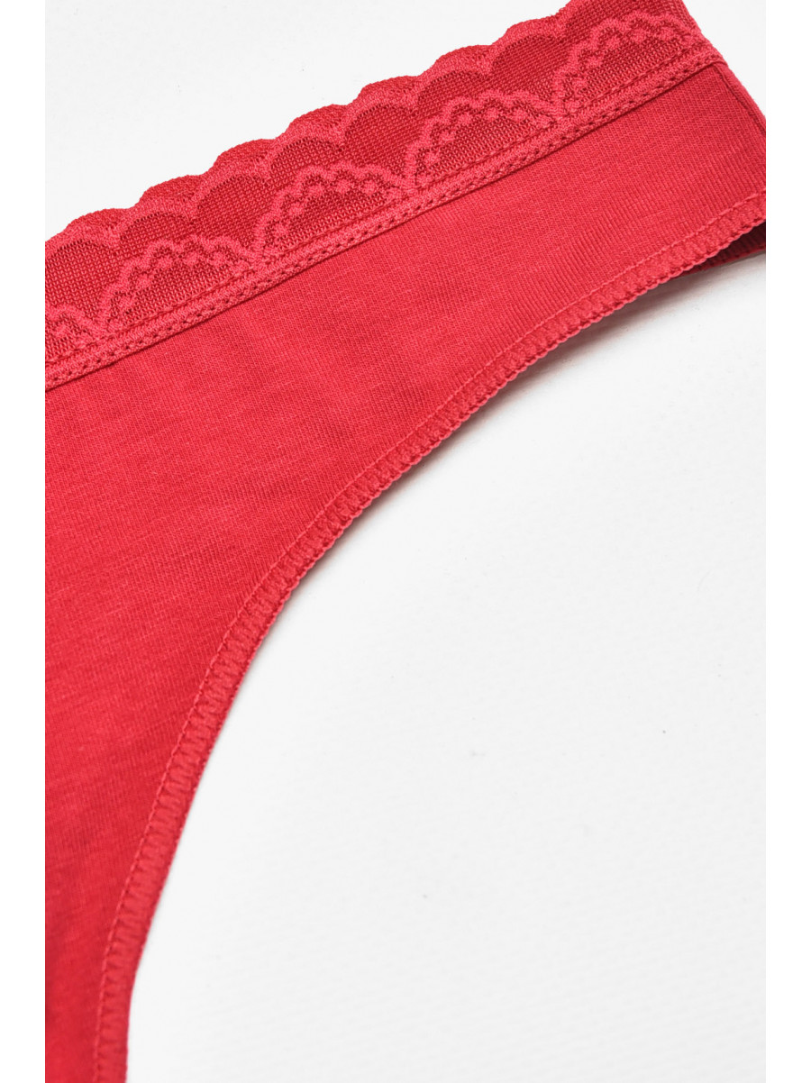 Стрінги жіночі бордового кольору 6225 211877C