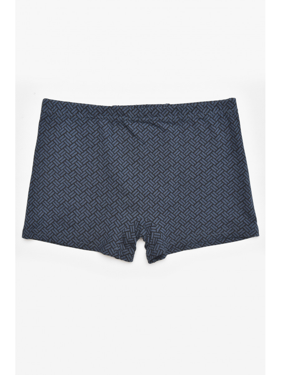 Боксеры детские для мальчика черного цвета с принтом Y6361 211878C