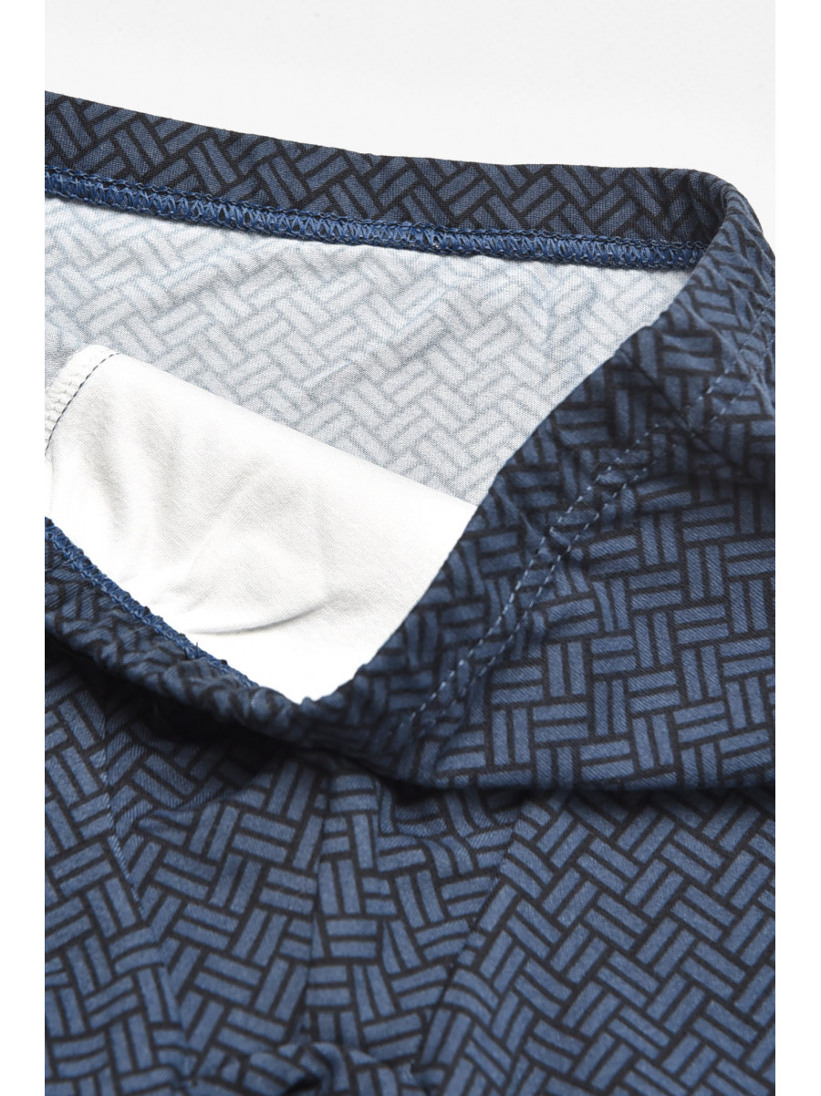 Боксеры детские для мальчика черного цвета с принтом Y6361 211878C