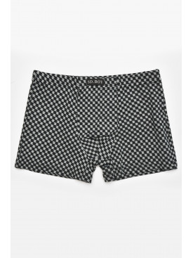 Боксеры детские для мальчика черного цвета с принтом Y6357 211879C