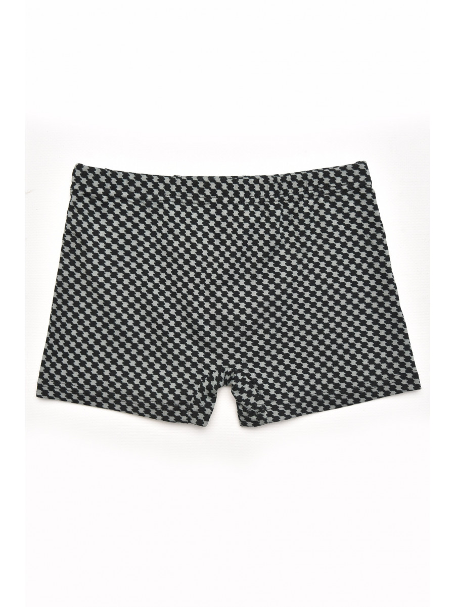 Боксеры детские для мальчика черного цвета с принтом Y6357 211879C