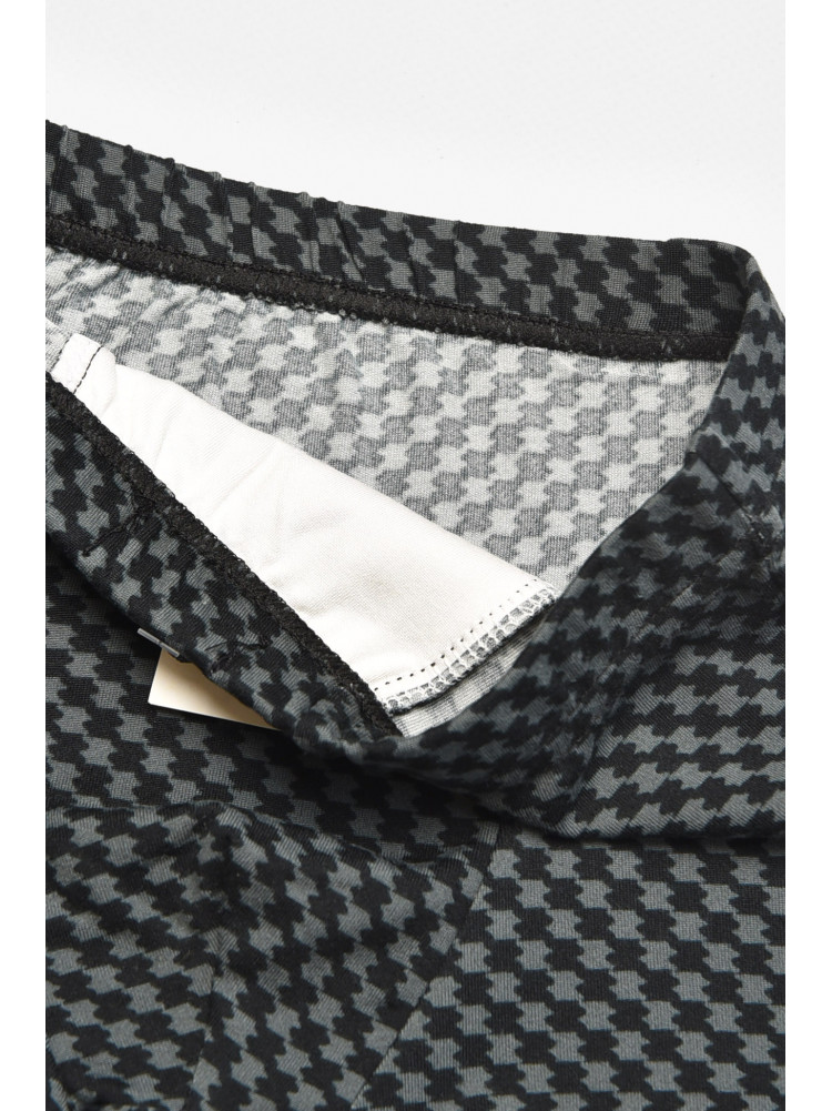 Боксеры детские для мальчика черного цвета с принтом Y6357 211881C