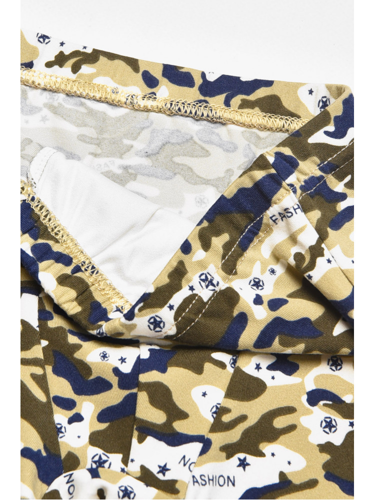 Боксеры детские для мальчика серого цвета с принтом 211889C