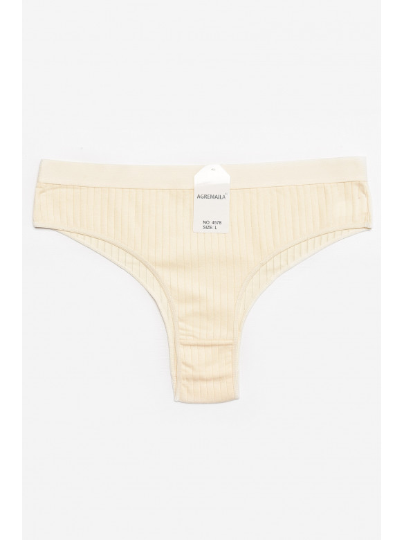 Труси жіночі бежевого кольору 4578 211891C