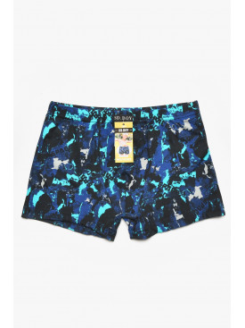 Боксеры детские для мальчика черного цвета с принтом Y6362 211896C