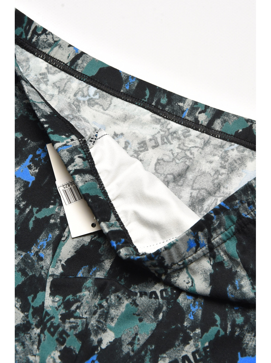 Боксеры детские для мальчика черного цвета с принтом Y6362 211899C