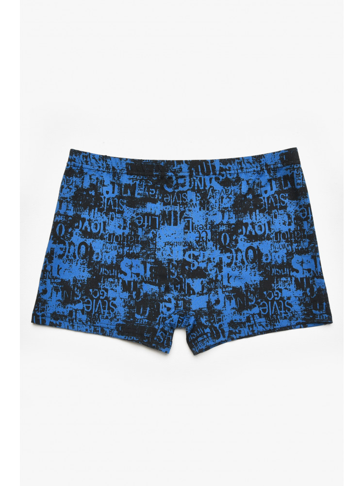 Боксеры детские для мальчика черного цвета с принтом Y6356 211902C