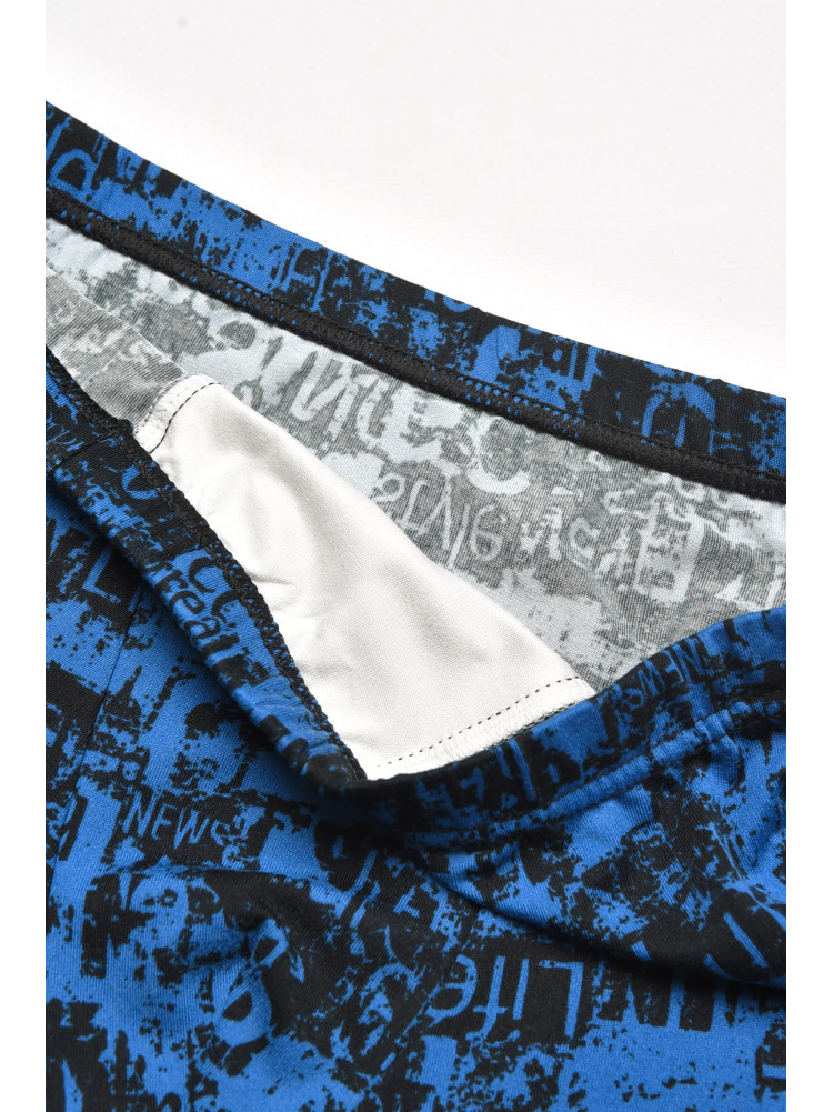 Боксеры детские для мальчика черного цвета с принтом Y6356 211902C