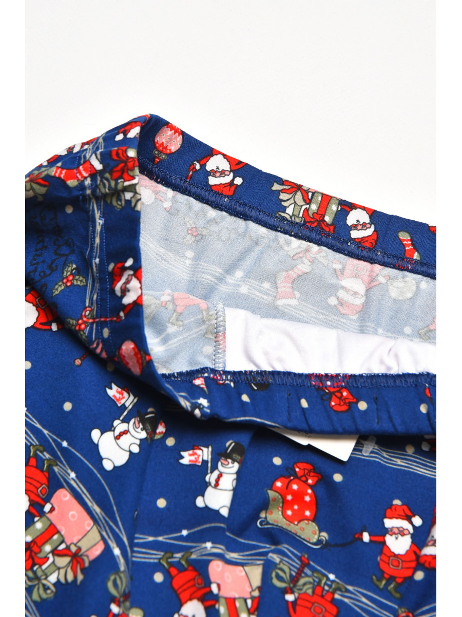 Боксеры мужские тёмно-синего цвета с принтом W3911 211909C