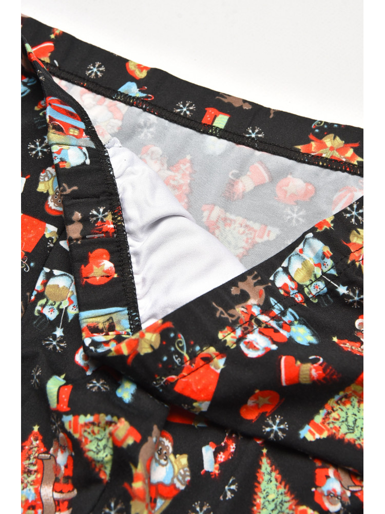 Боксеры мужские черного цвета с принтом W3910 211910C