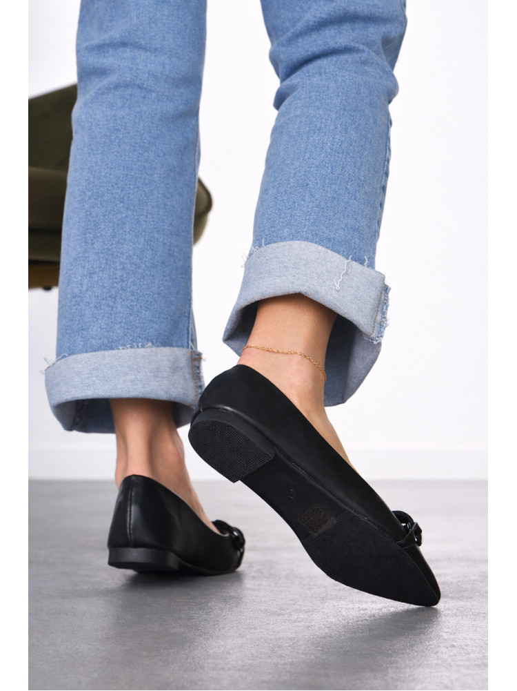 Балетки женские черного цвета 5601-29 211917C