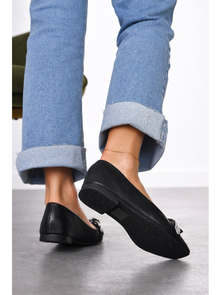 Балетки женские черного цвета 5601-15 211918C