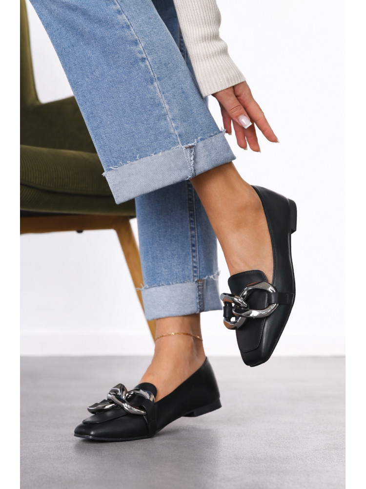 Балетки женские черного цвета 5601-18 211919C