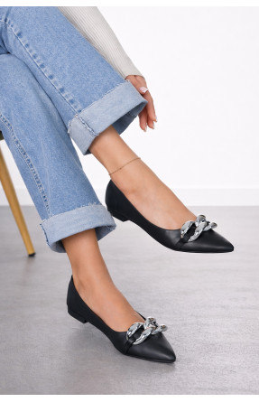 Балетки женские черного цвета 5601-21 211922C