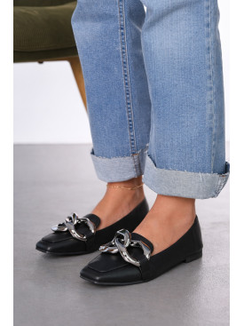 Балетки женские черного цвета 5601-18 211923C Балетки женские черного цвета 5601-18 211923C
