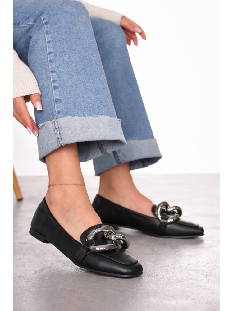 Балетки женские черного цвета 5601-18 211923C