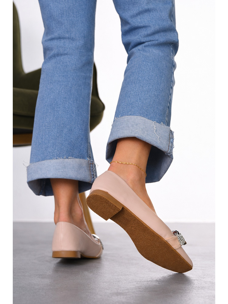 Балетки женские бежевого цвета 5601-17 211926C