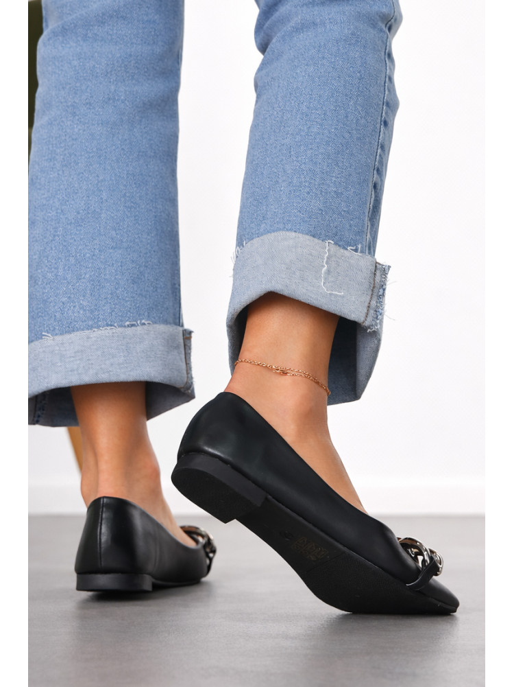 Балетки женские черного цвета 5601-25 211953C