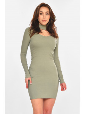 Сукня жіноча однотонна м'ятного кольору 6014 211963C