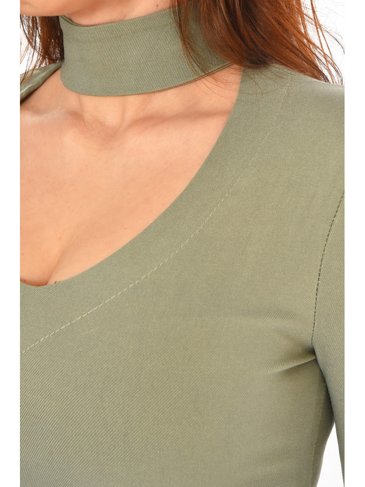 Сукня жіноча однотонна м'ятного кольору 6014 211963C