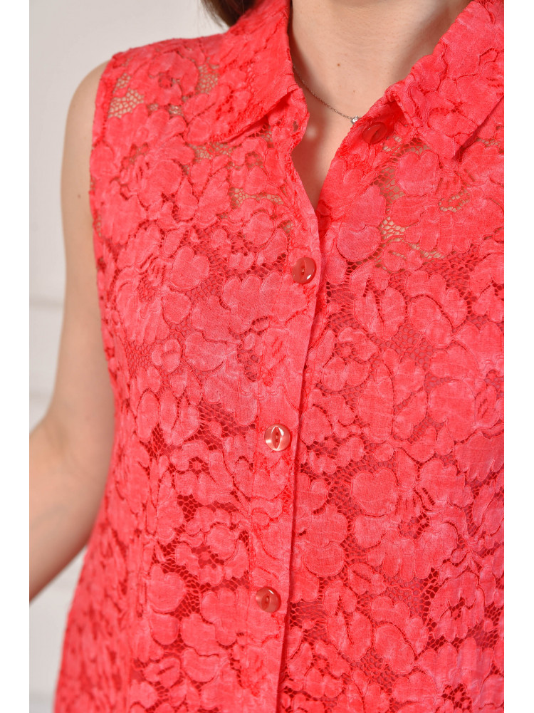 Платье женское однотонное тёмно-розового цвета 6089 211966C