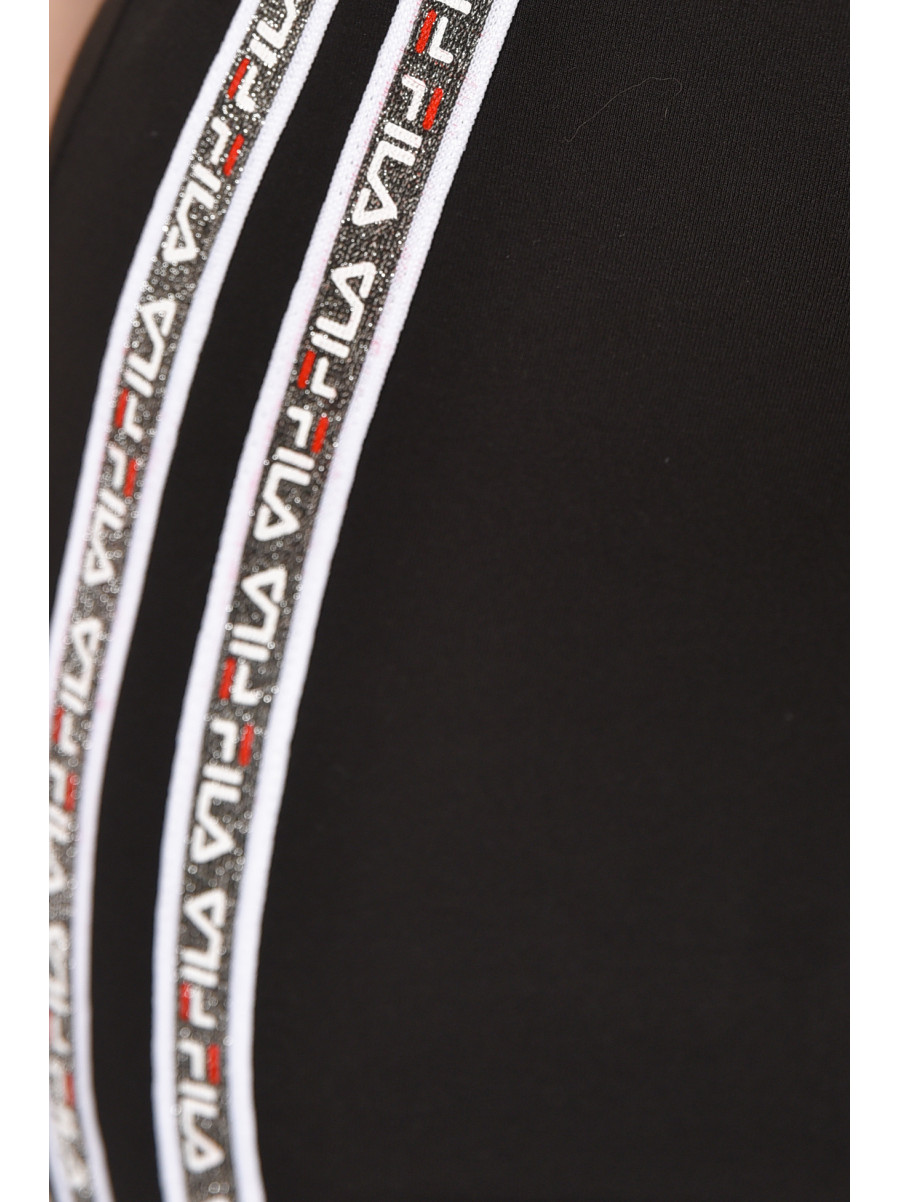 Платье женское однотонное черного цвета 6052 211997C