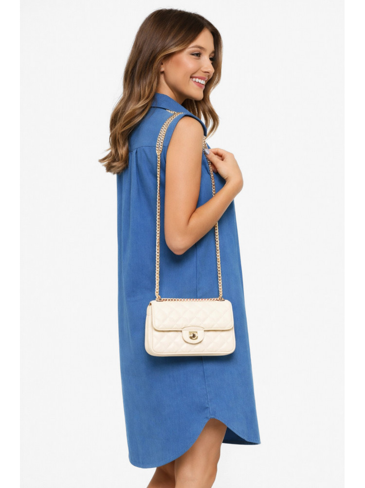 Сукня жіноча однотонна синього кольору 6027 211998C