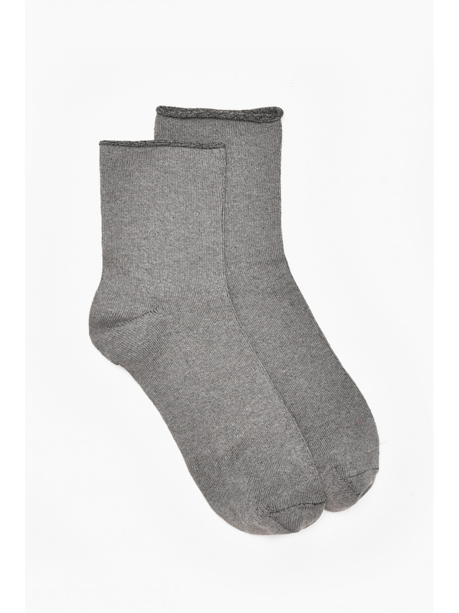 Шкарпетки чоловічі медичні демісезонні сірого кольору 212001C