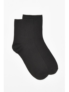 Носки мужские медицинские демисезонные черного цвета 212004C