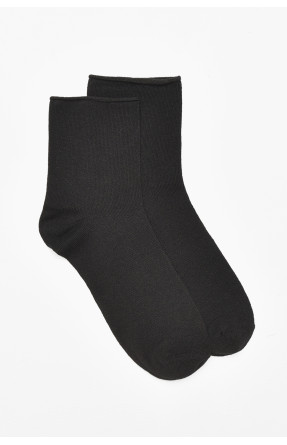 Шкарпетки чоловічі медичні демісезонні чорного кольору 212004C