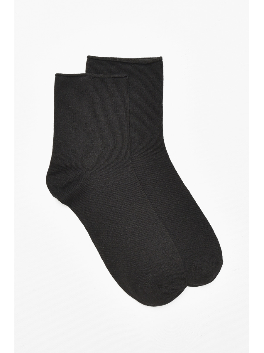 Шкарпетки чоловічі медичні демісезонні чорного кольору 212004C