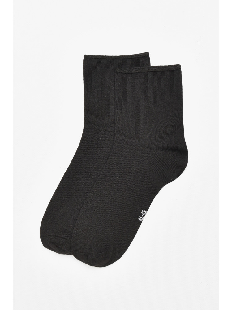 Шкарпетки чоловічі медичні демісезонні чорного кольору 212004C