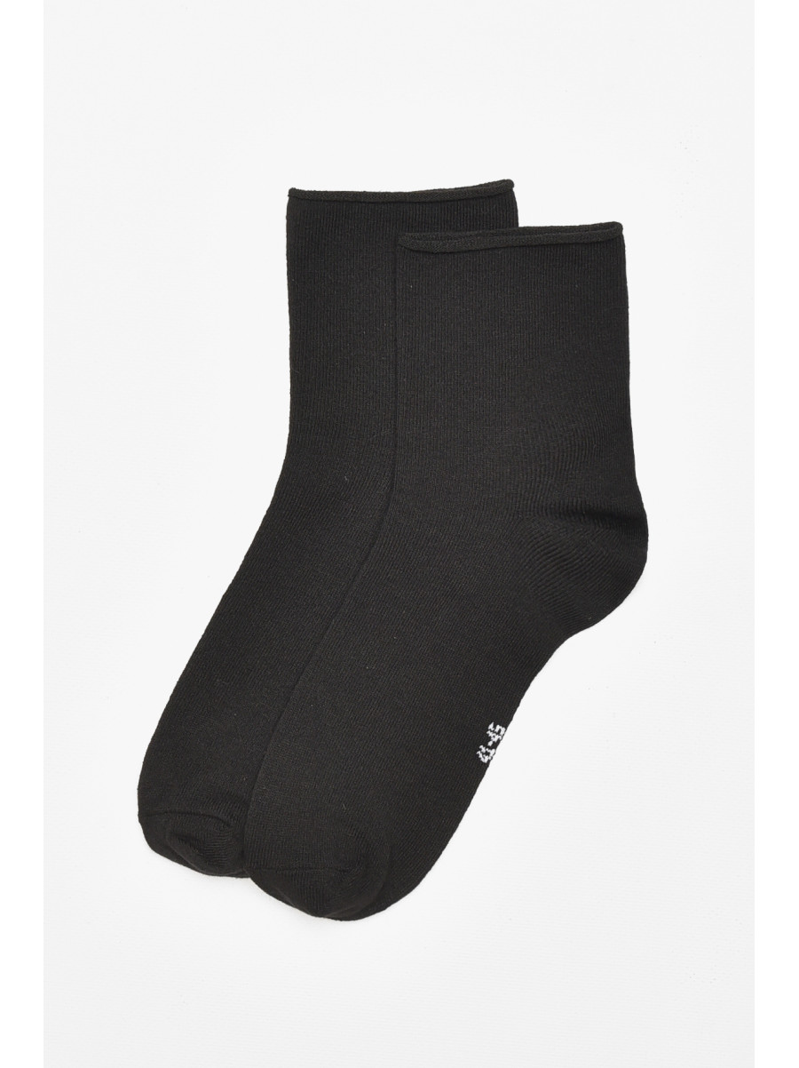 Шкарпетки чоловічі медичні демісезонні чорного кольору 212004C