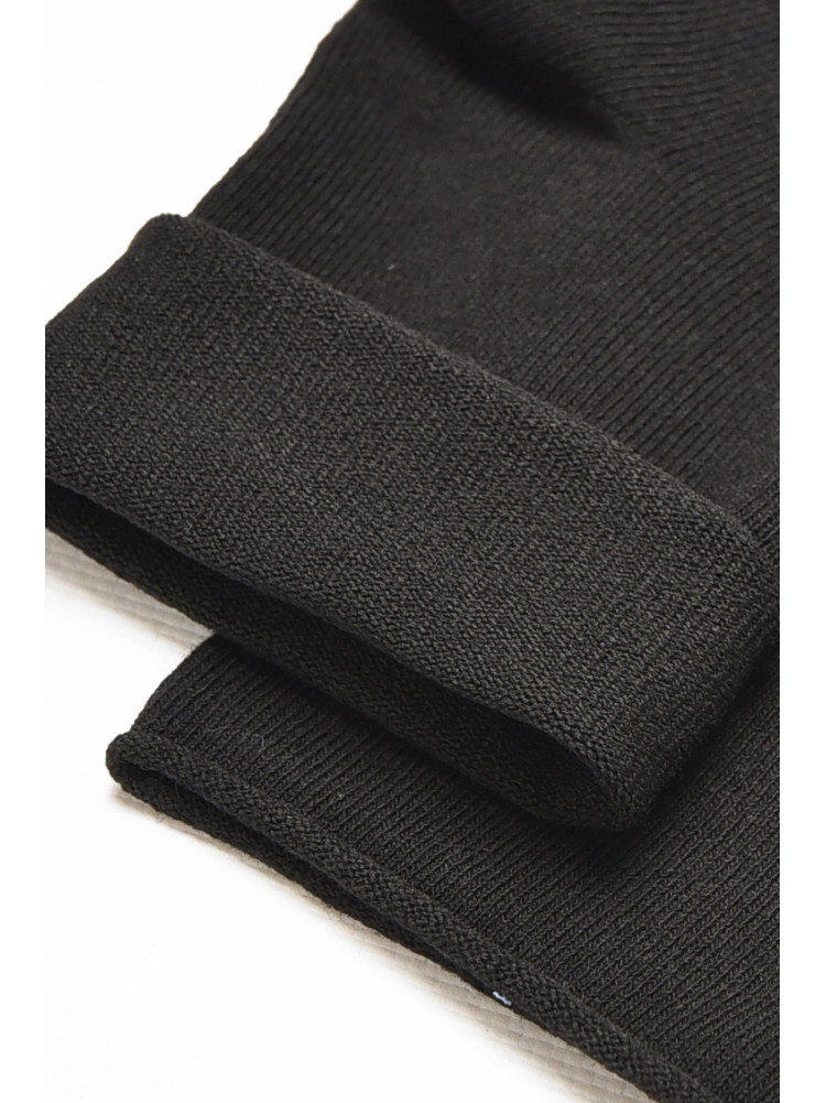 Шкарпетки чоловічі медичні демісезонні чорного кольору 212004C