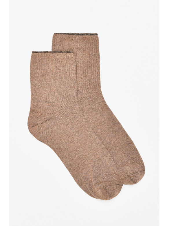 Шкарпетки чоловічі медичні демісезонні коричневого кольору 212005C