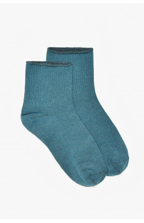 Шкарпетки жіночі медичні демісезонні зеленого кольору 212007C