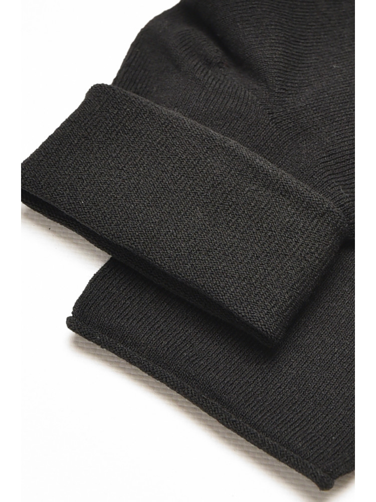 Шкарпетки жіночі медичні демісезонні чорного кольору 212010C