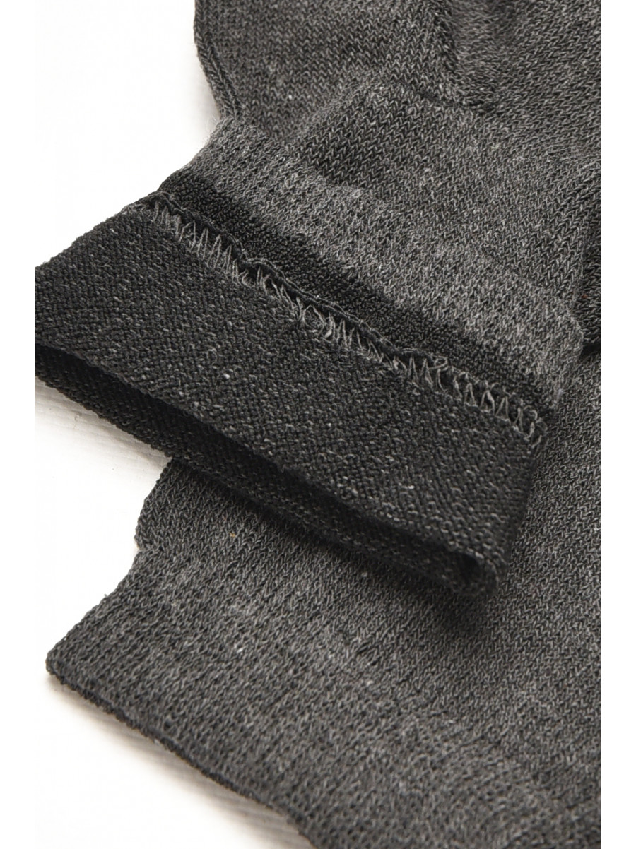 Шкарпетки чоловічі демісезонні темно-сірого кольору 212014C